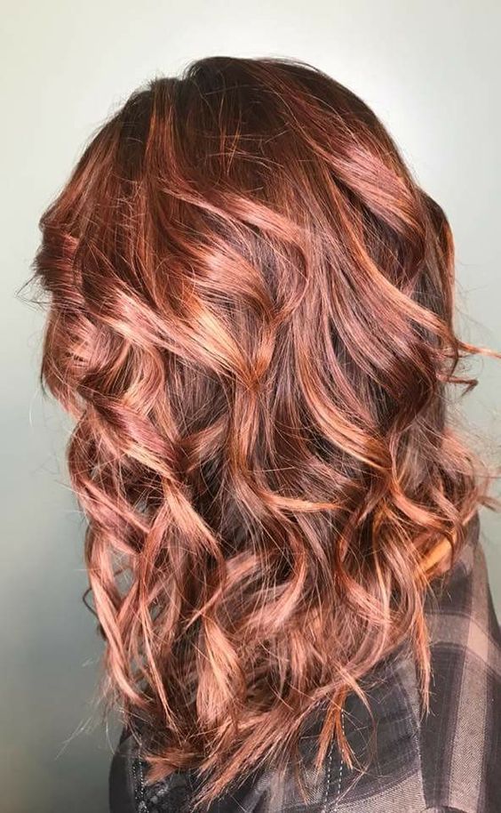 Trendy Womans Haircut Style And Hair Color Bronde Rose Gold